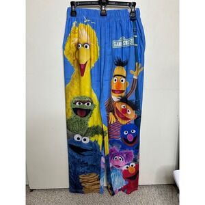Sesame Street Pajama Pants Medium Big‎ Bird Cookie Monster Loungewear